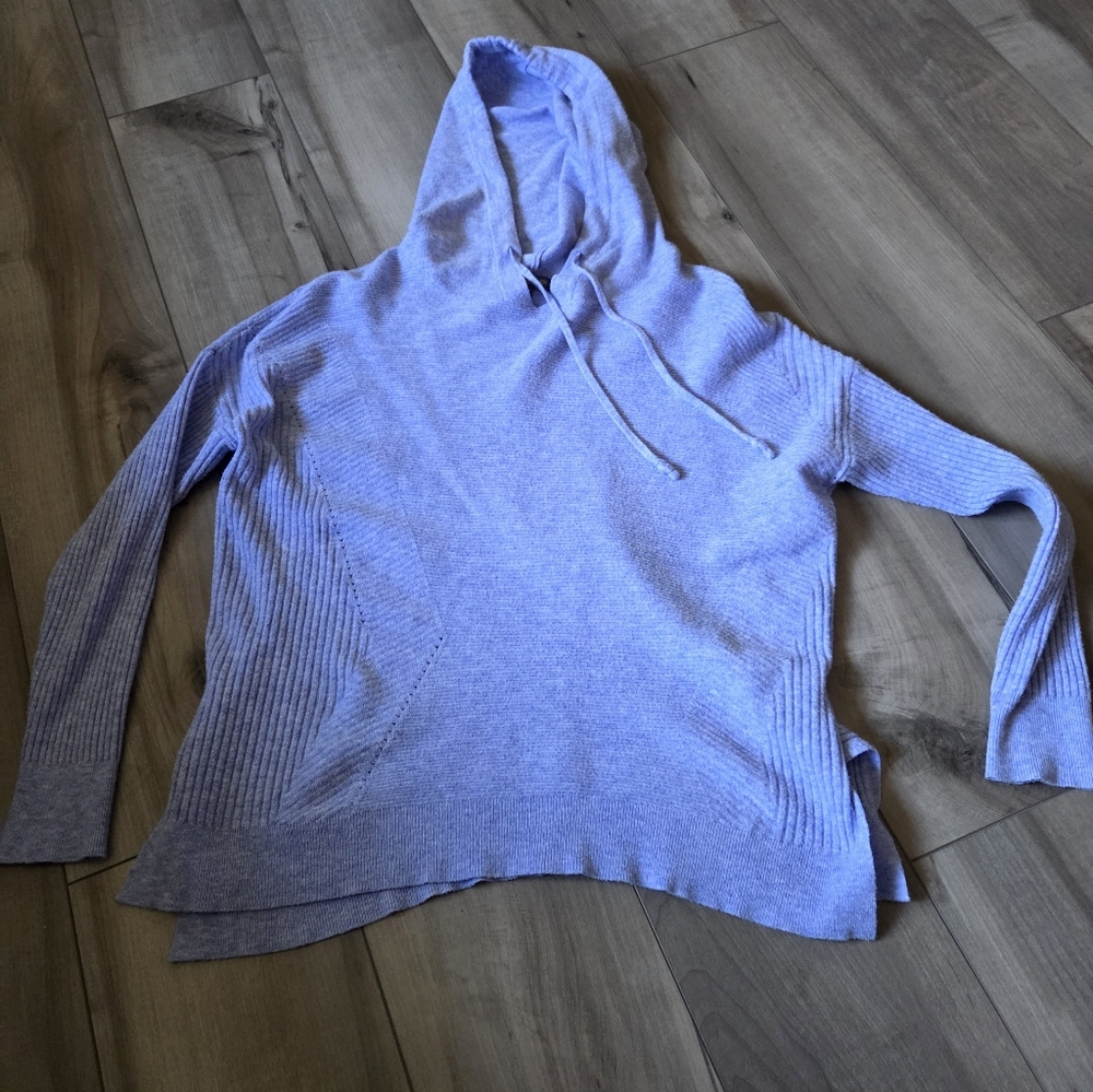 Democracy Soft Blue Knit Top